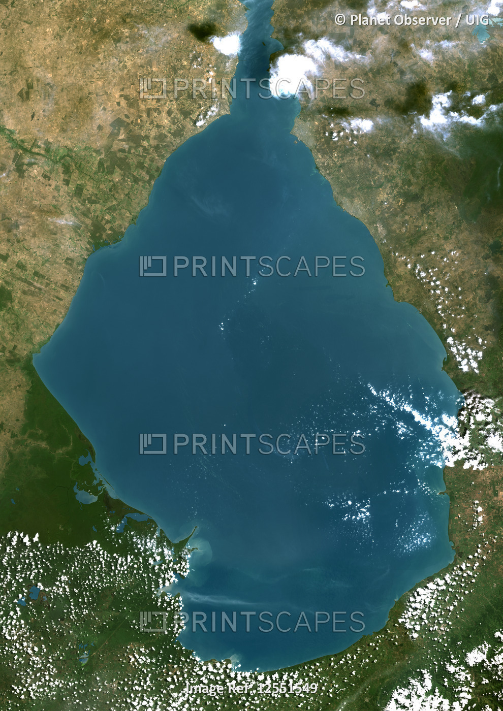Lake Of Maracaibo, Venezuela, True Colour Satellite Image. True colour satellite image of Lake of Ma