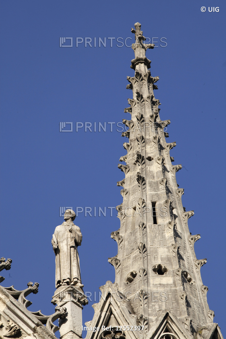 Notre Dame Cathedral spire