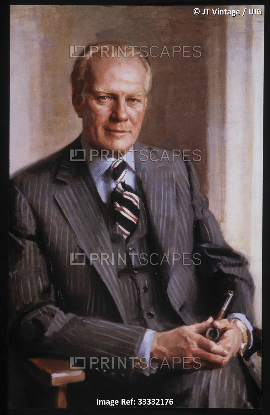 Gerald R. Ford (1913-2006), 38th President of the United States, Official ...