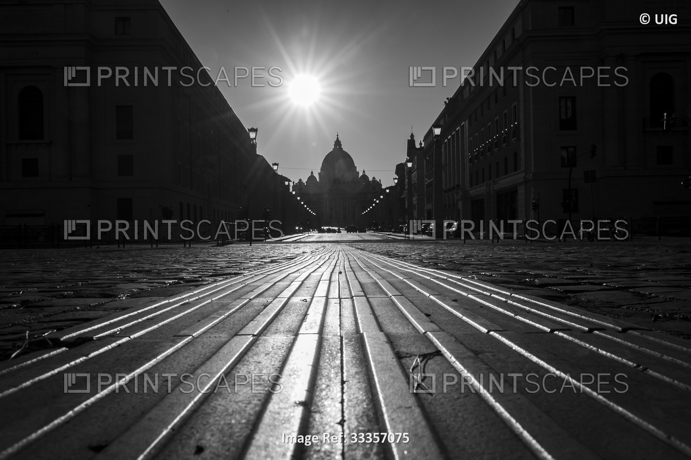 Rome - Saint Peter's Basilica - Covid-19